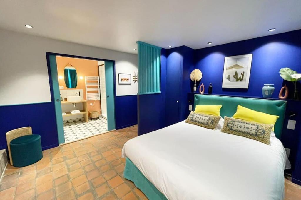 Chambre Majorelle - Rdc - Plage 50M - Rue Gratuite サン・マロ エクステリア 写真