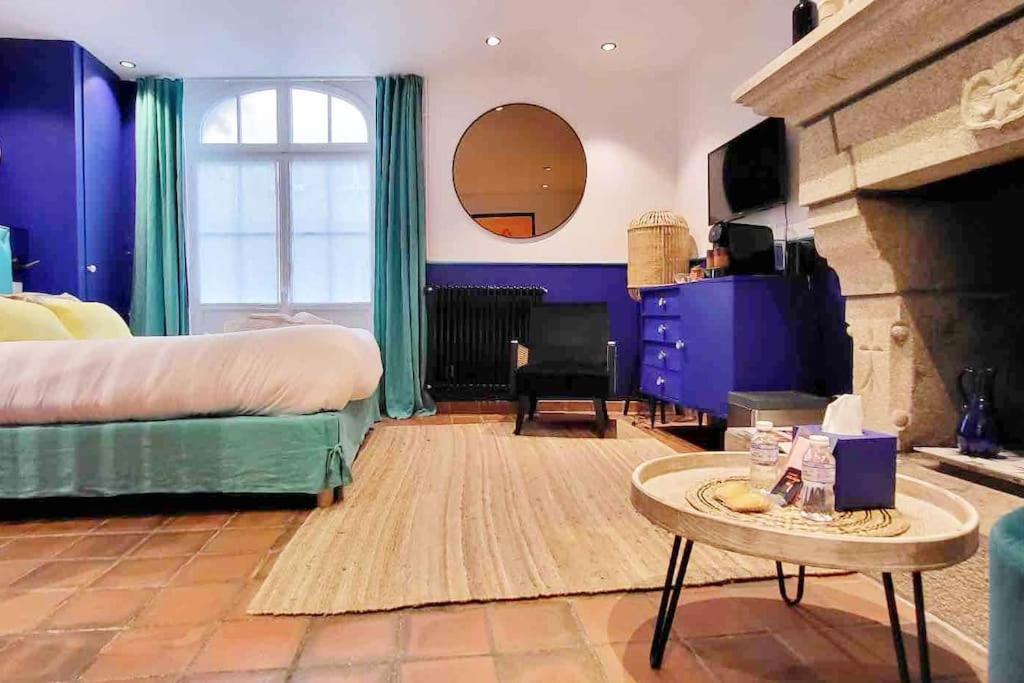 Chambre Majorelle - Rdc - Plage 50M - Rue Gratuite サン・マロ エクステリア 写真