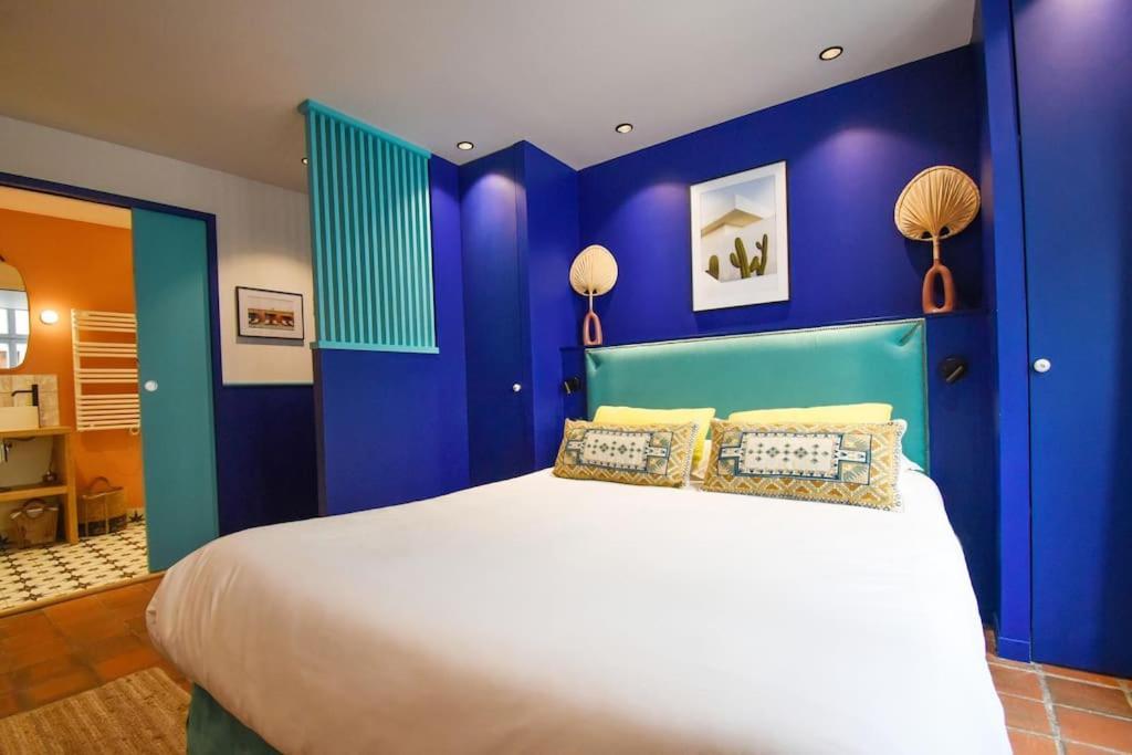 Chambre Majorelle - Rdc - Plage 50M - Rue Gratuite サン・マロ エクステリア 写真